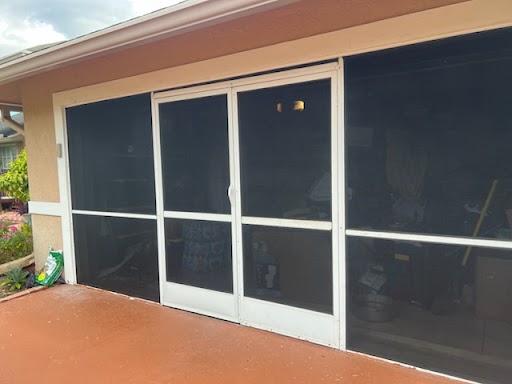 After - Completed screen enclosure